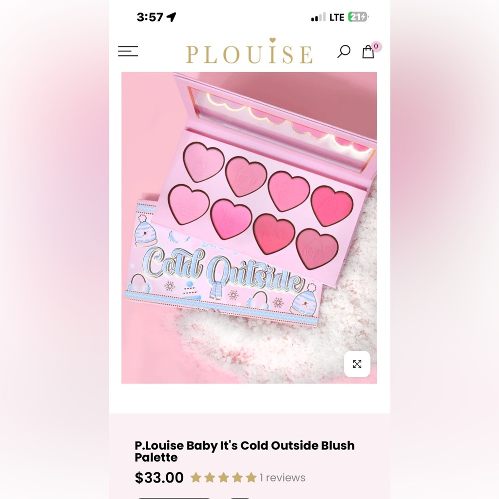 P Louise Blush Palette - 8 Pans